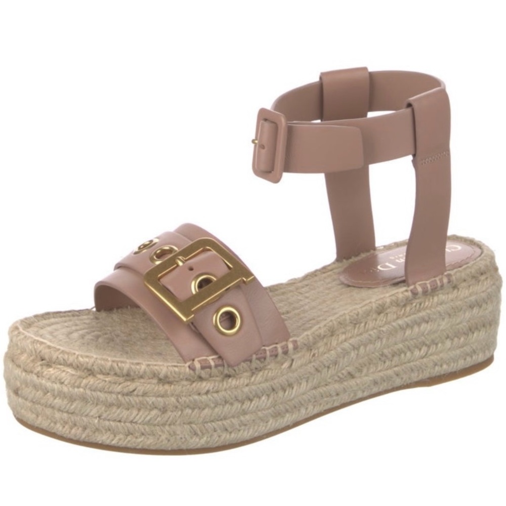Christian Dior Jute Espadrilles - Picture 2 of 3